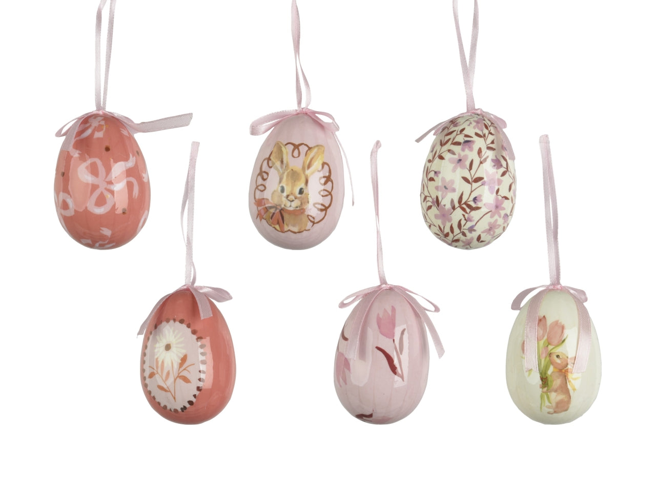 Appendino uovo in box 6 assortiti d.9xh.12cm