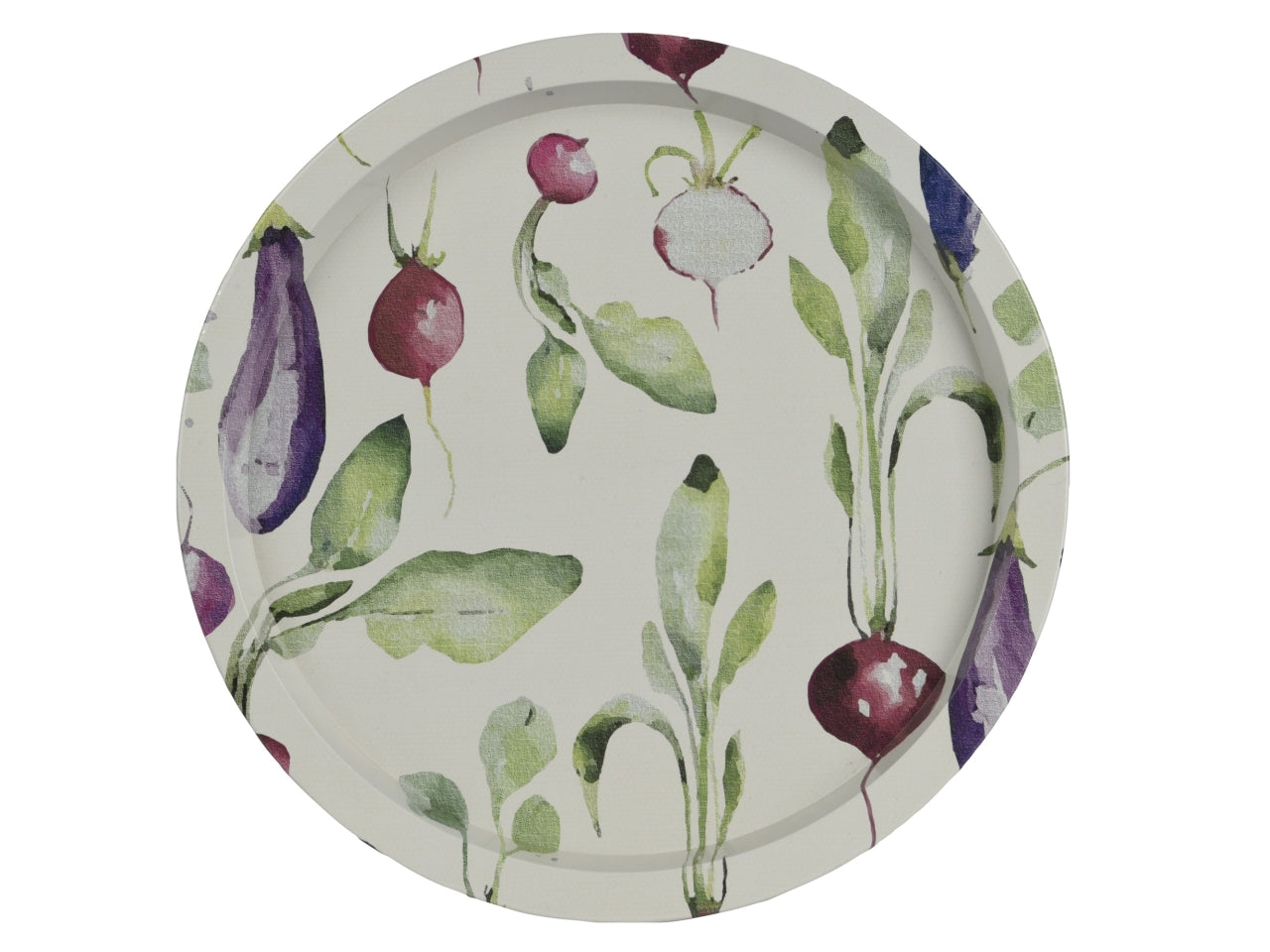 Piatto colorato d.32xh.1.5cm