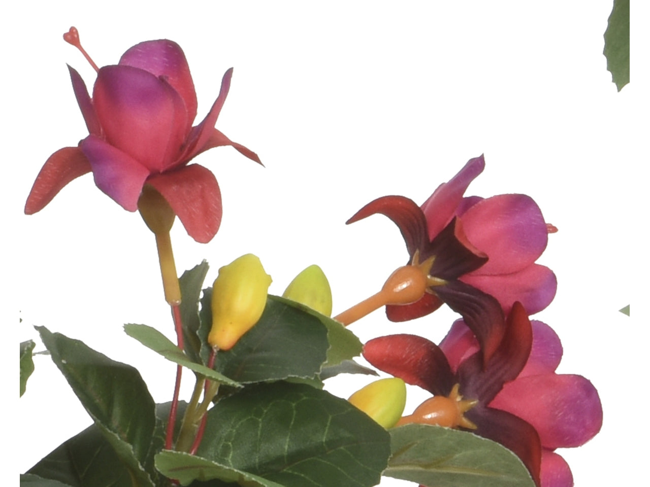 Vaso c/fiori 3 assortiti 30x30xh.30cm