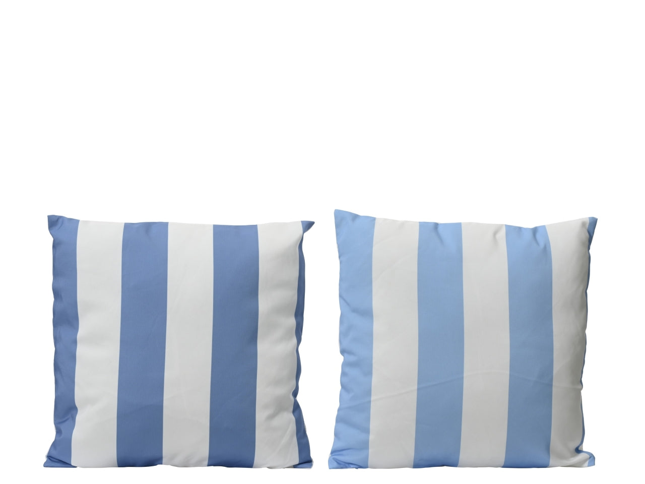 Cuscino quadrato rigato 2 assortiti 45x45xh.4cm