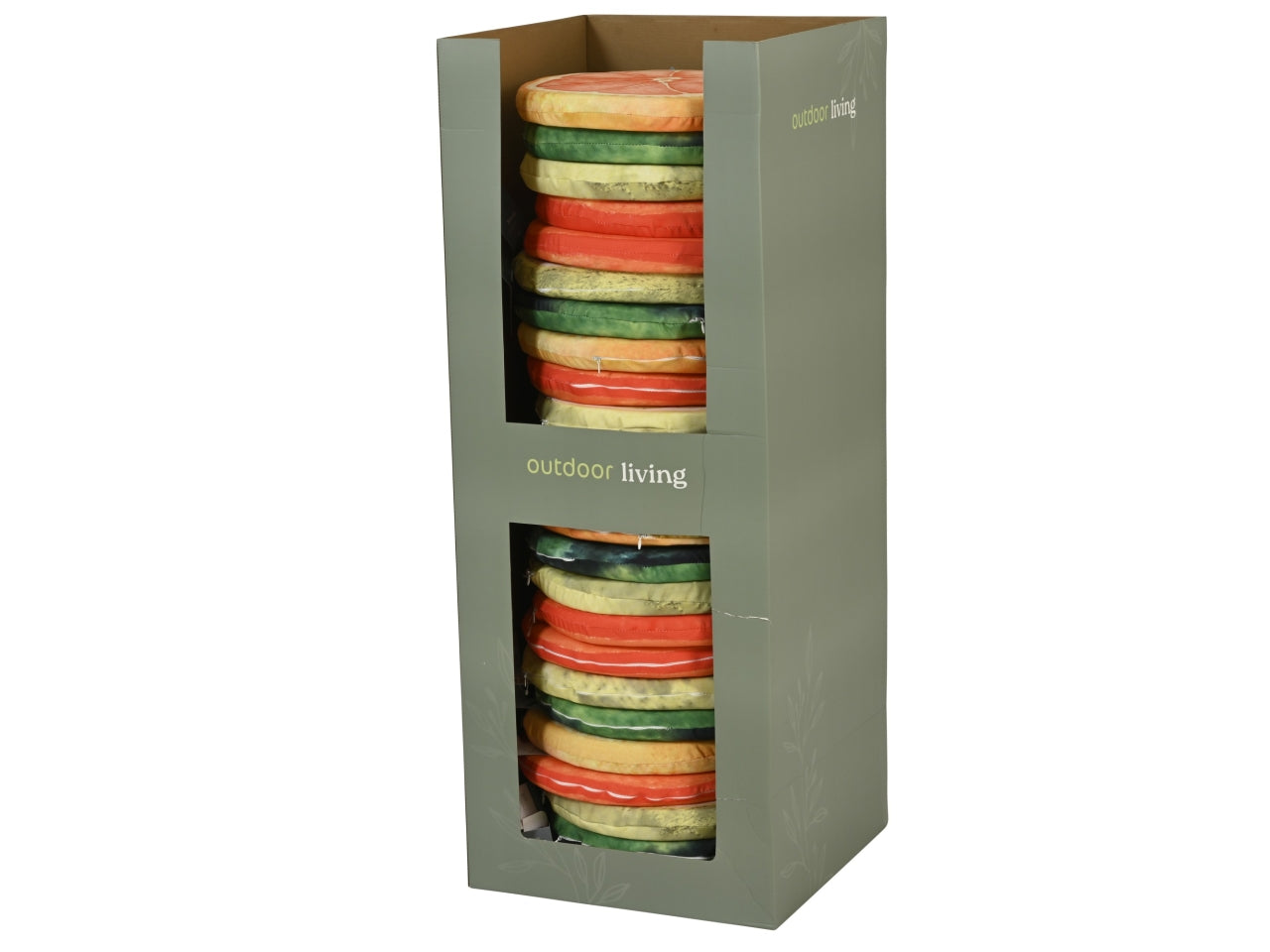 Cuscino tondo frutta 4assortitid.38xh.4cm