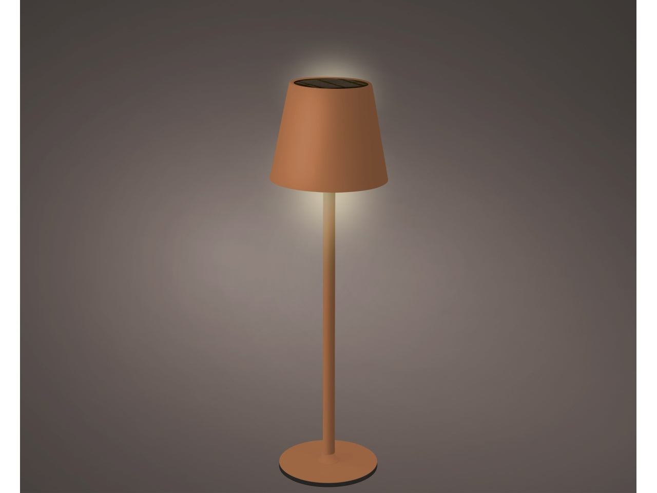 Lampada da tavolo sol metal terra d.11xh.37cm