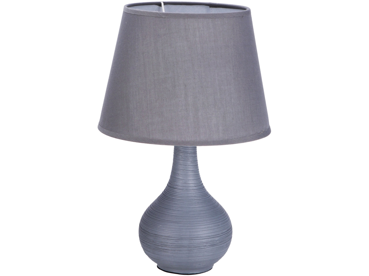 Lampada da tavolo in ceramica d.25xh40cm, 3 varianti di colore
