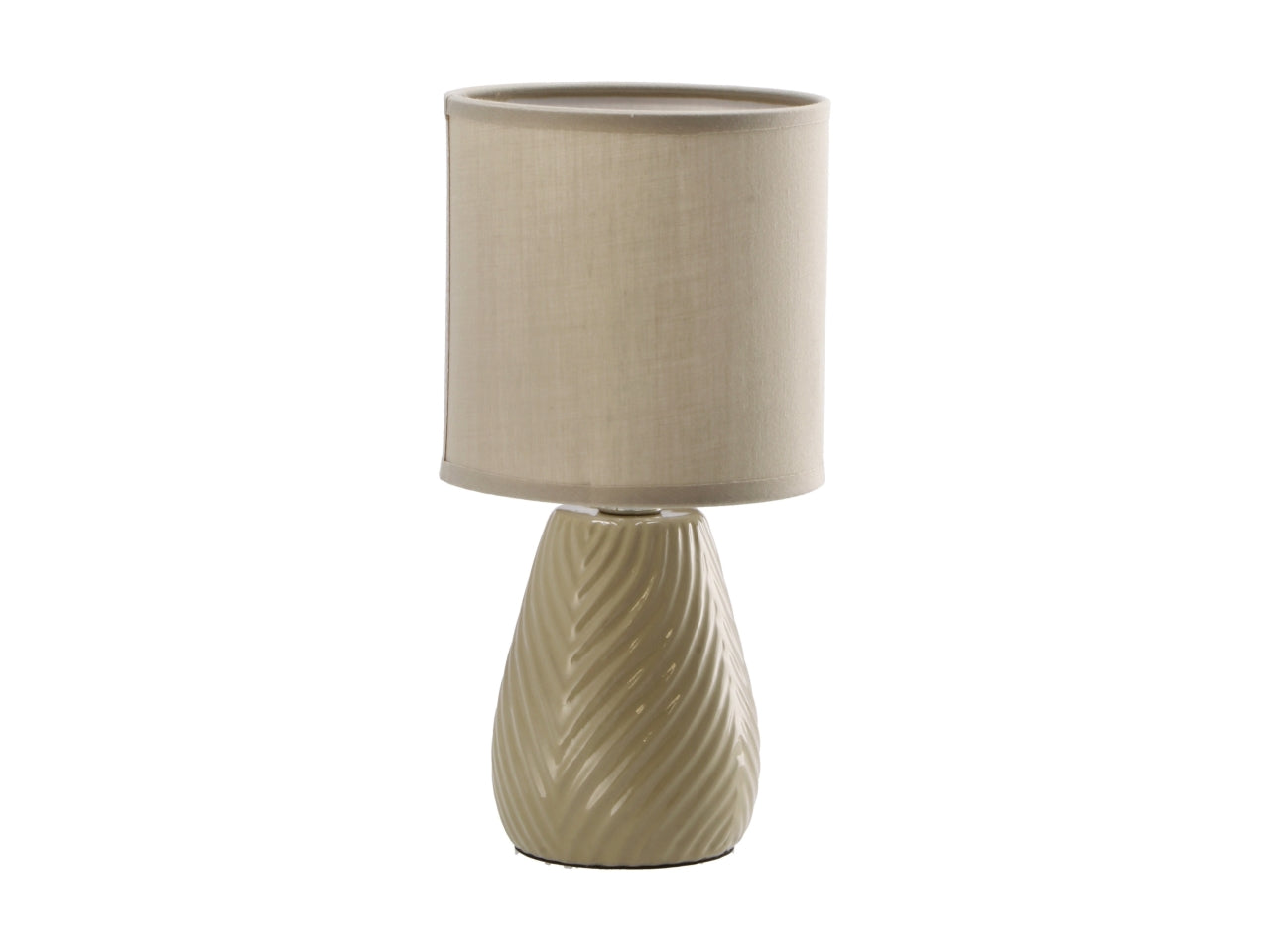 Liora lampada da tavolo in ceramica d.13xh26cm, 3varianti di colore