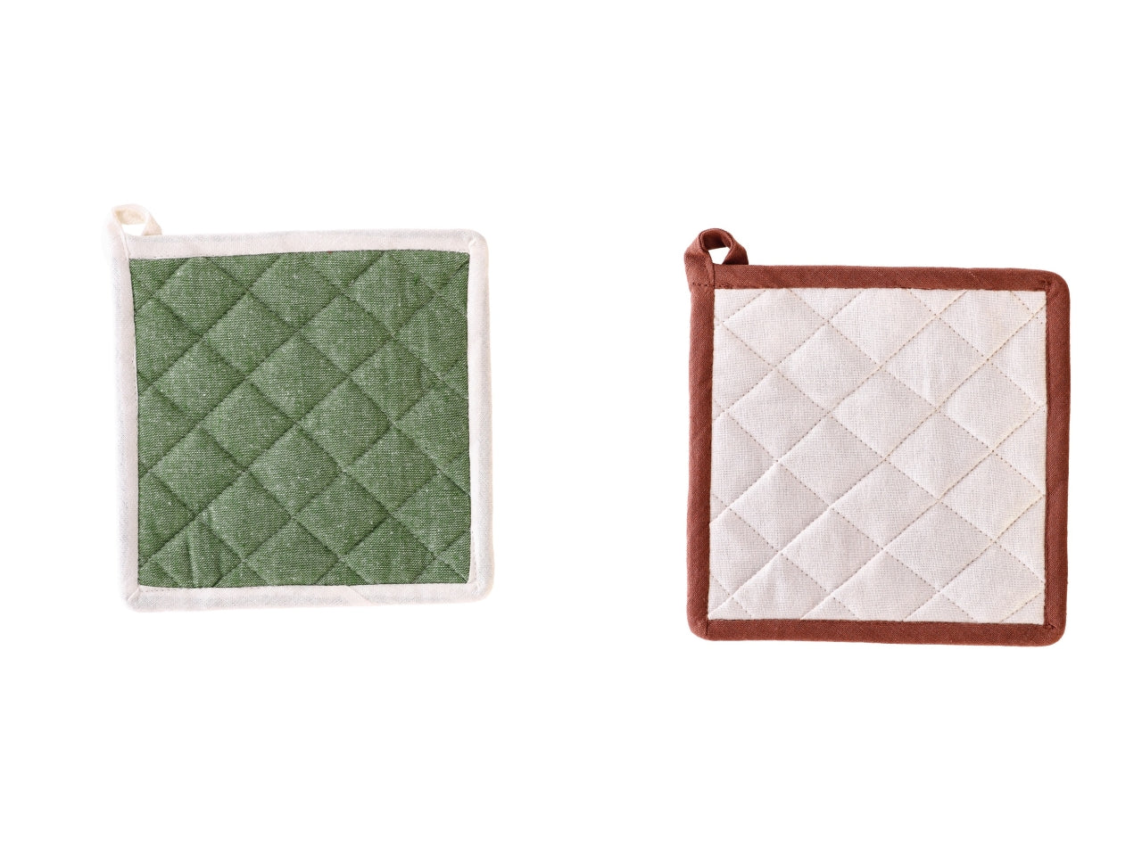 Schell presina trapuntata 20x20cm in 2 varianti di colore