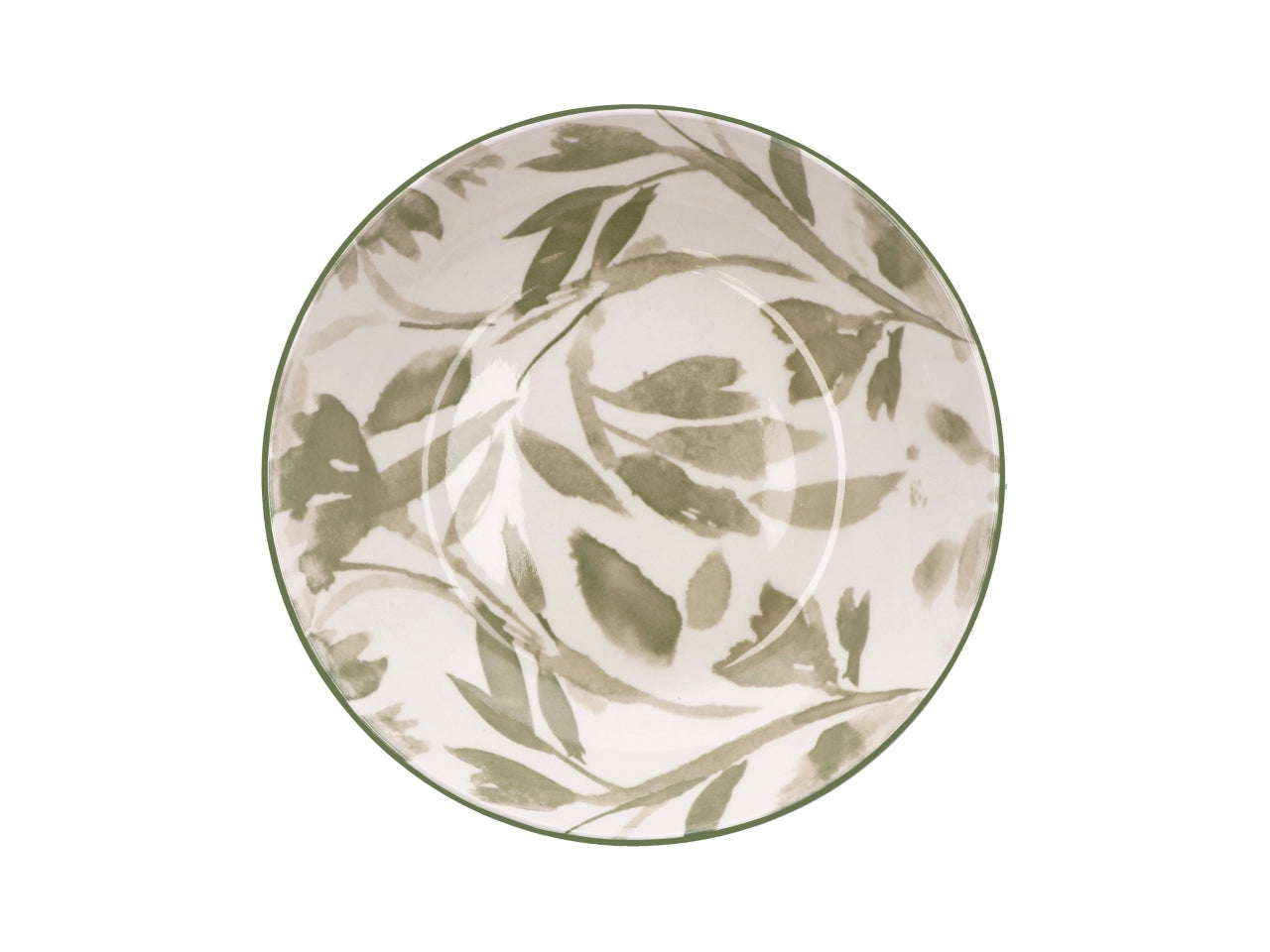 Zaira servizio di piatti 18 pezzi in porcellana verde