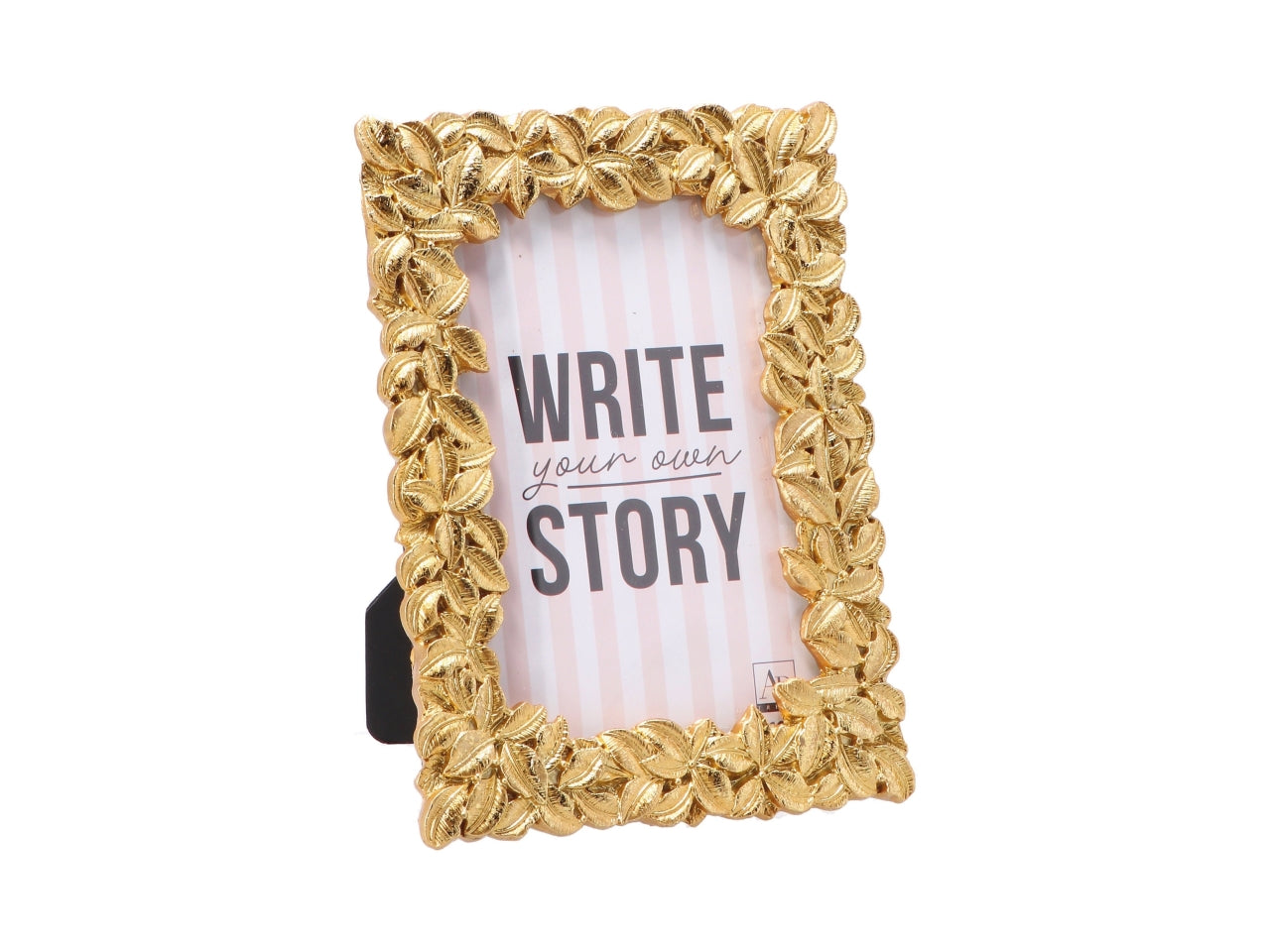 Portafoto in resina 10x15cm oro