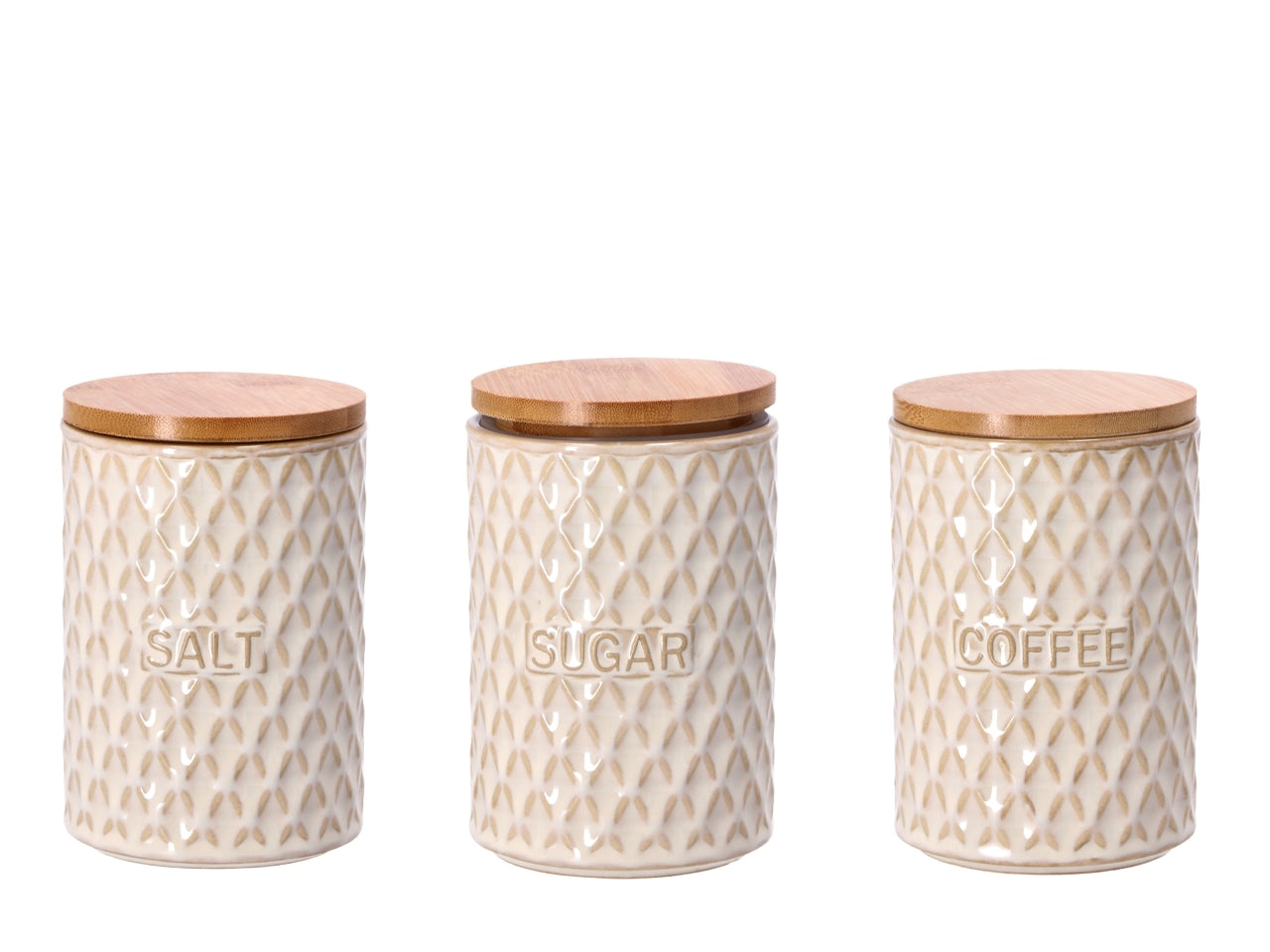 Barattolo in porcellana con coperchio 10xh15cm beige, assortiti