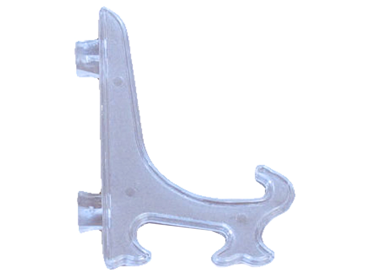 Cavalletto in plastica trasparente 25cm