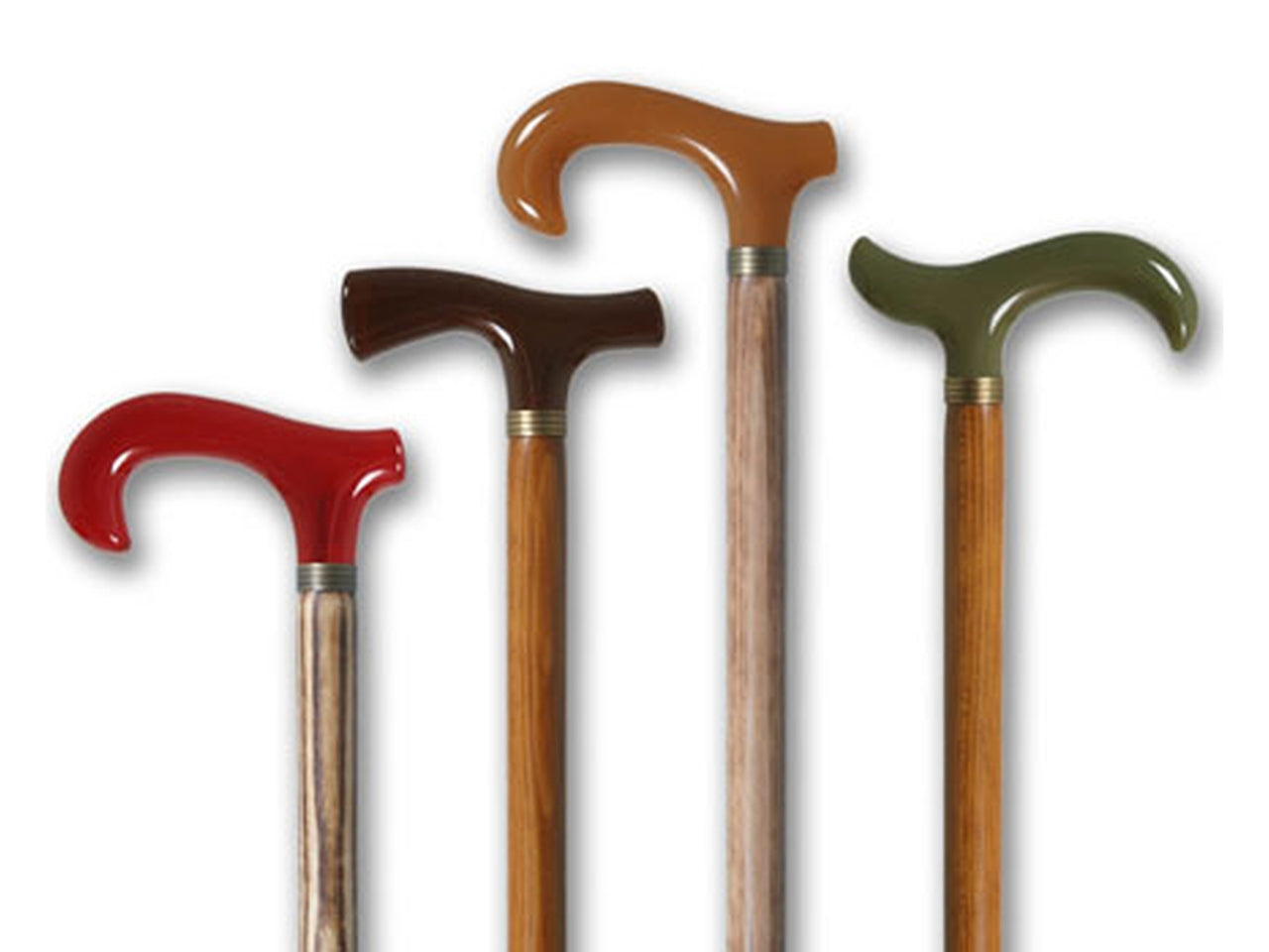 Stampella in legno chiaro punta gomma assortita