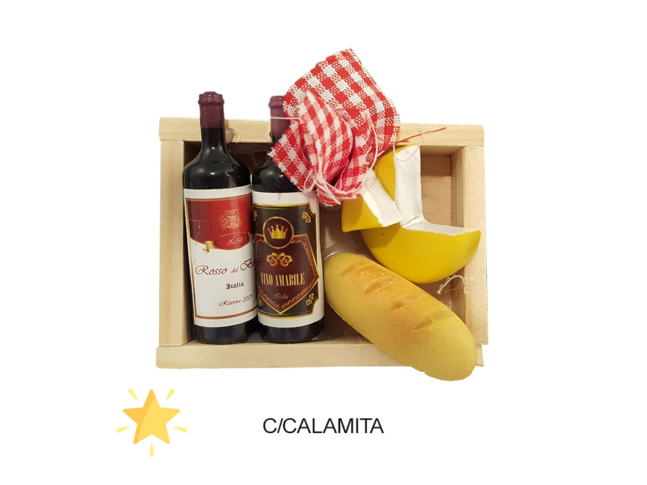 Magnete cestino pane-vino