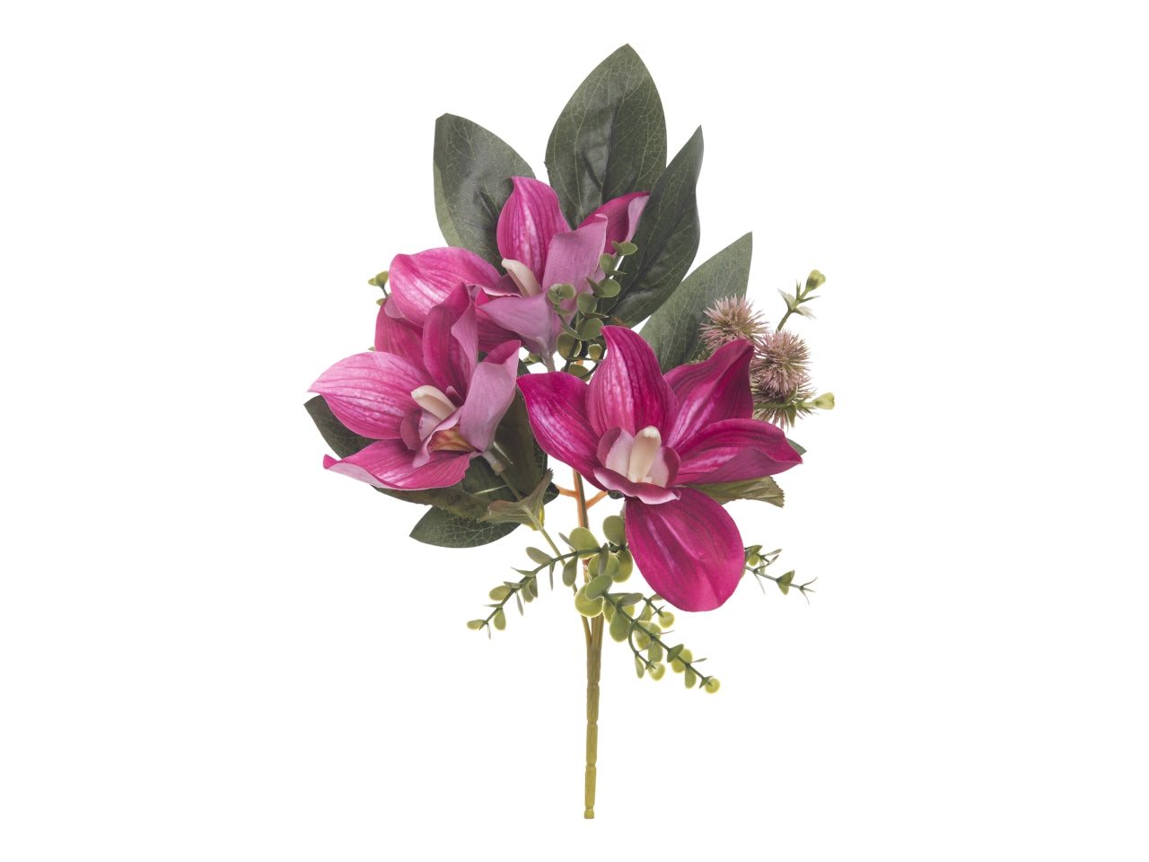 Mazzo cimbydium 33cm con 3 fiori beauty