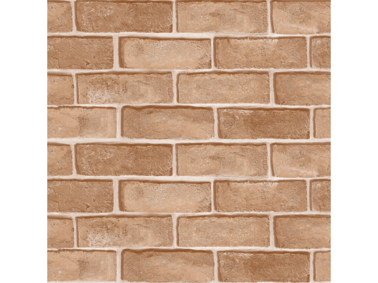 Habita decorazione adesiva di design da parete 60x280cm effetto muro marrone chiaro