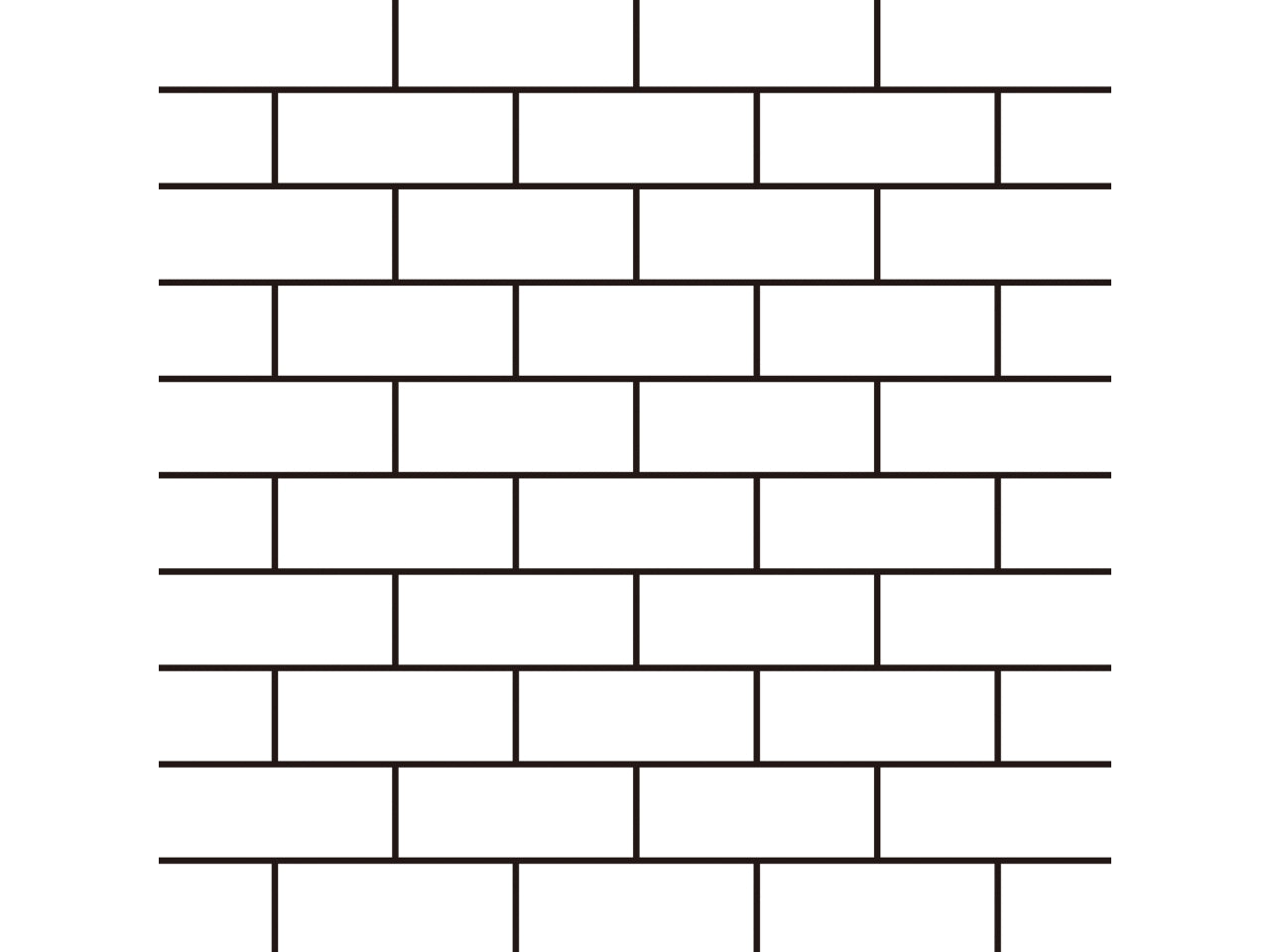 Tappeto Habita 60x280cm effetto muro bianco