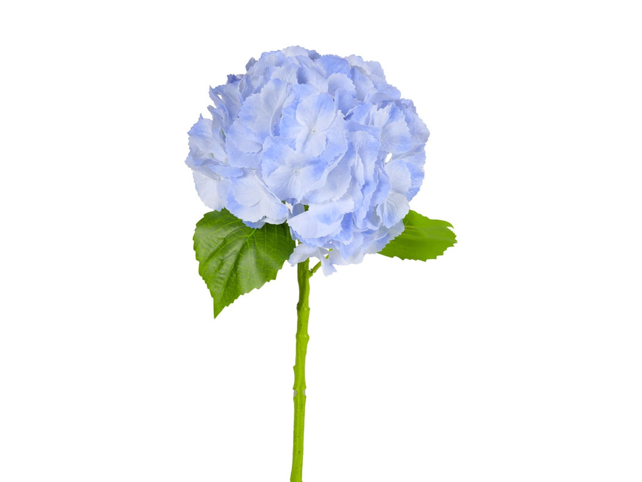 Ortensia artificiale d.20x60cm celeste