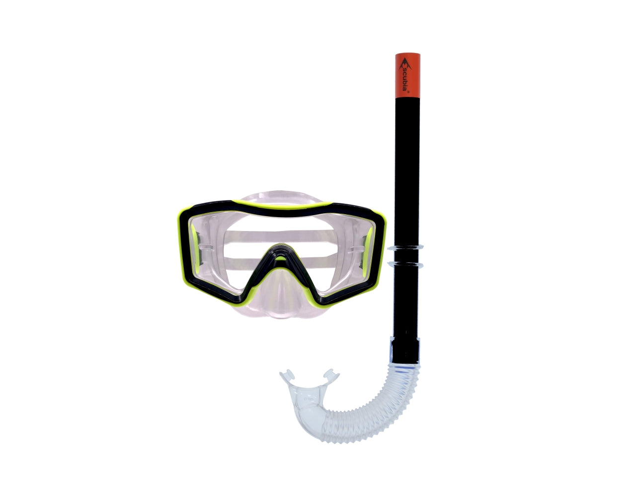 Maschera con boccaglio ocean senior