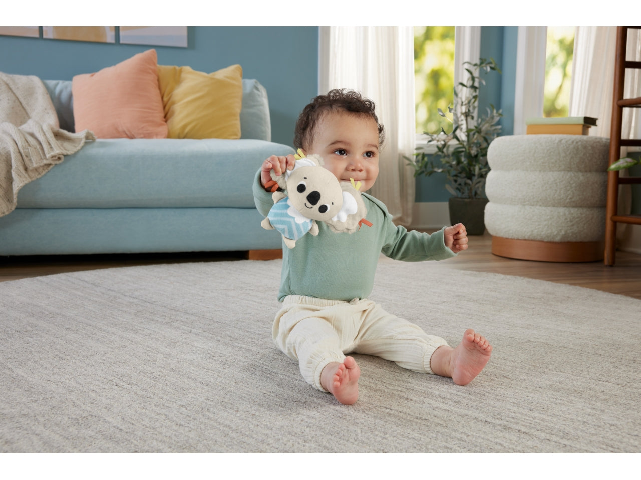 Fisher Price Simply Senses tappetino attivita' per neonati e giochi sensoriali