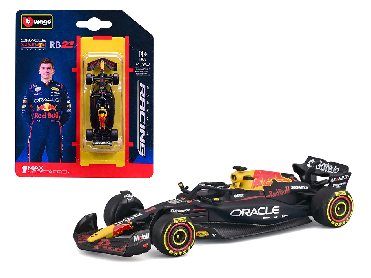 Auto F1 Ferrari RB 21 Redbull Racing 2025 Verstappen scala 1:64