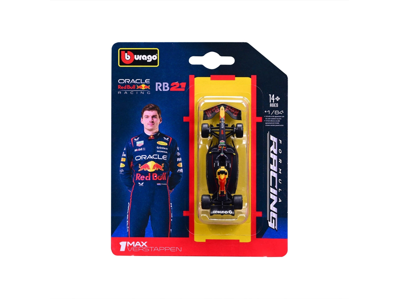 Auto F1 Ferrari RB 21 Redbull Racing 2025 Verstappen scala 1:64