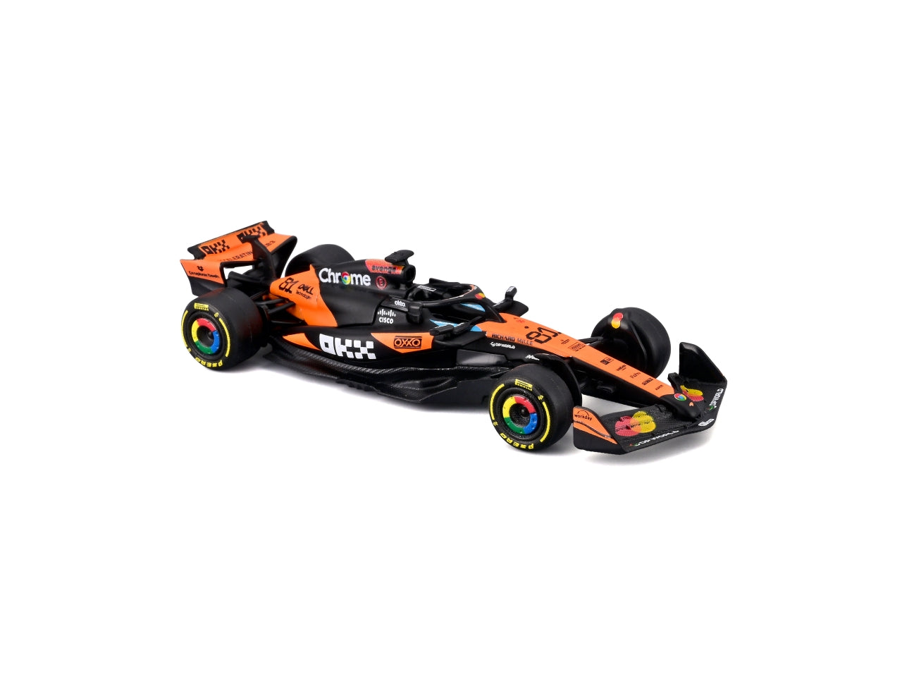Auto F1 Ferrari MCL 39 Mclaren 2025 Oscar Piastri scala 1:64