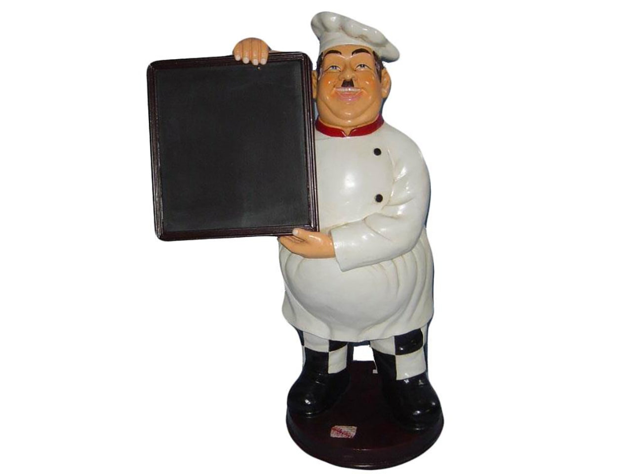 Lavagna in legno/resina cuoco 50x38xh.86cm