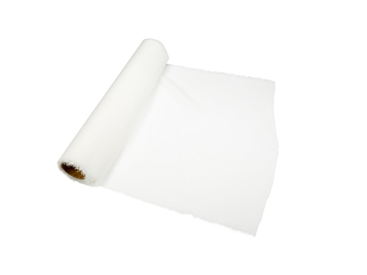 Runner in chiffon 26cmx3mt panna