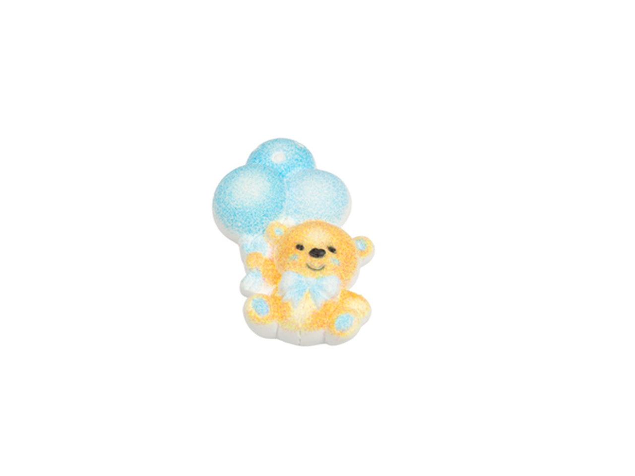 Gessetto orso con palloncino celeste