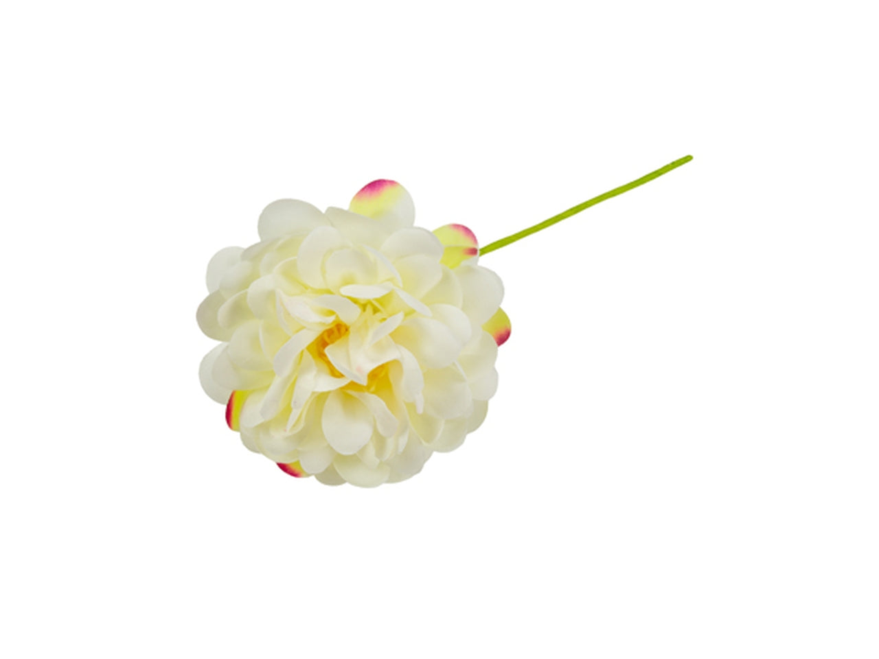 Fiore con pistilli in confezione da 12pezzi panna