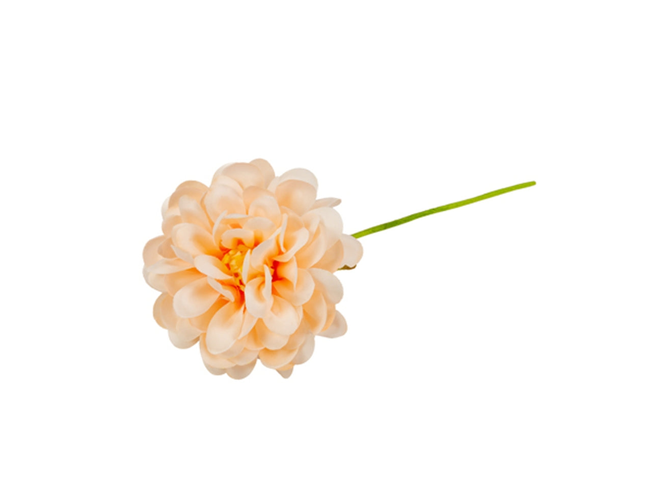 Fiore con pistilli in confezione da 12pezzi cipria