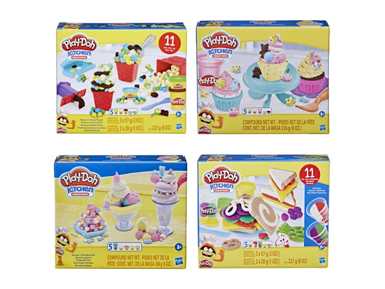 Play Doh kitchen kits