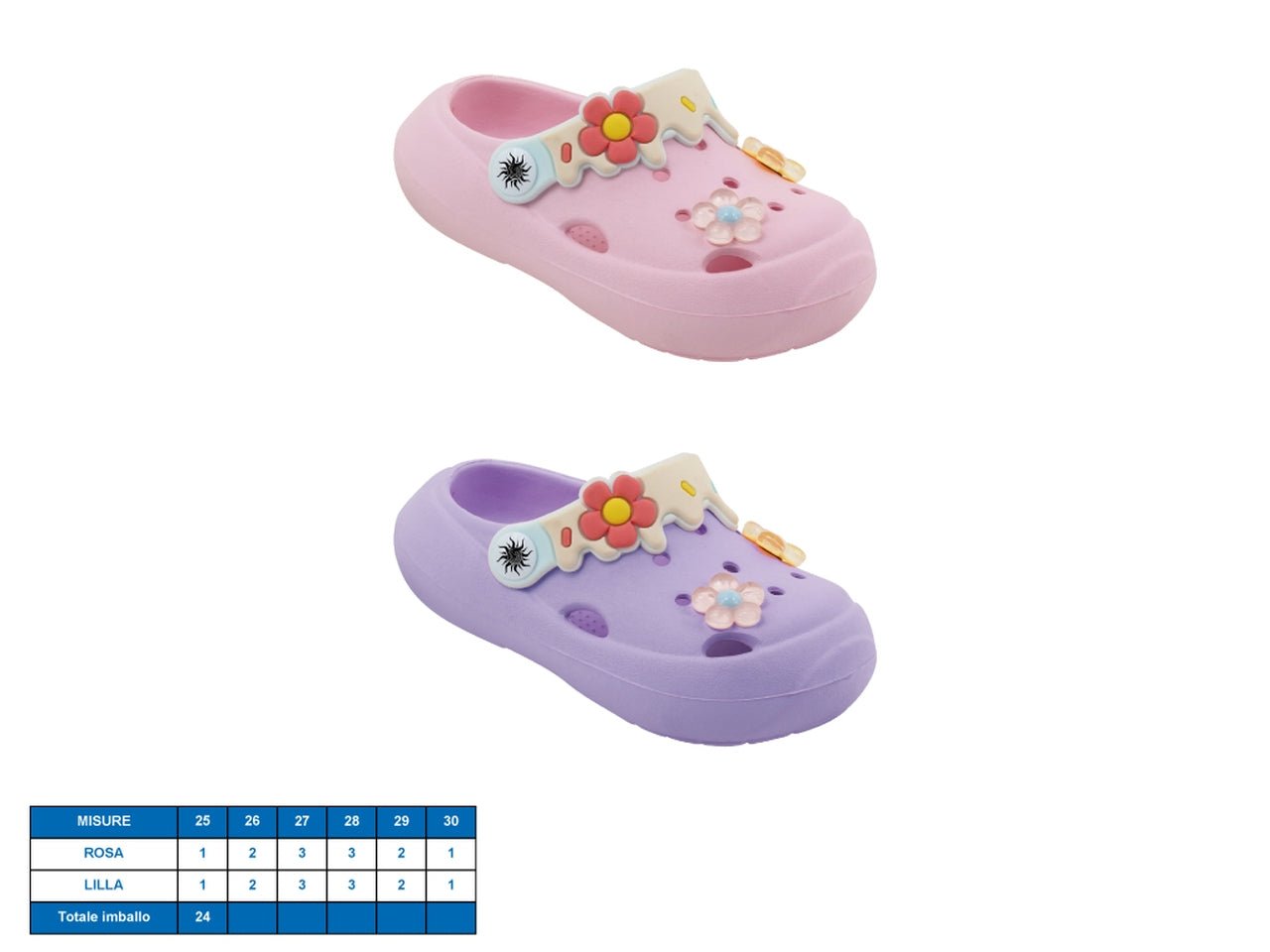 Sandalo bimba san diego tg25-30 2 assortiti