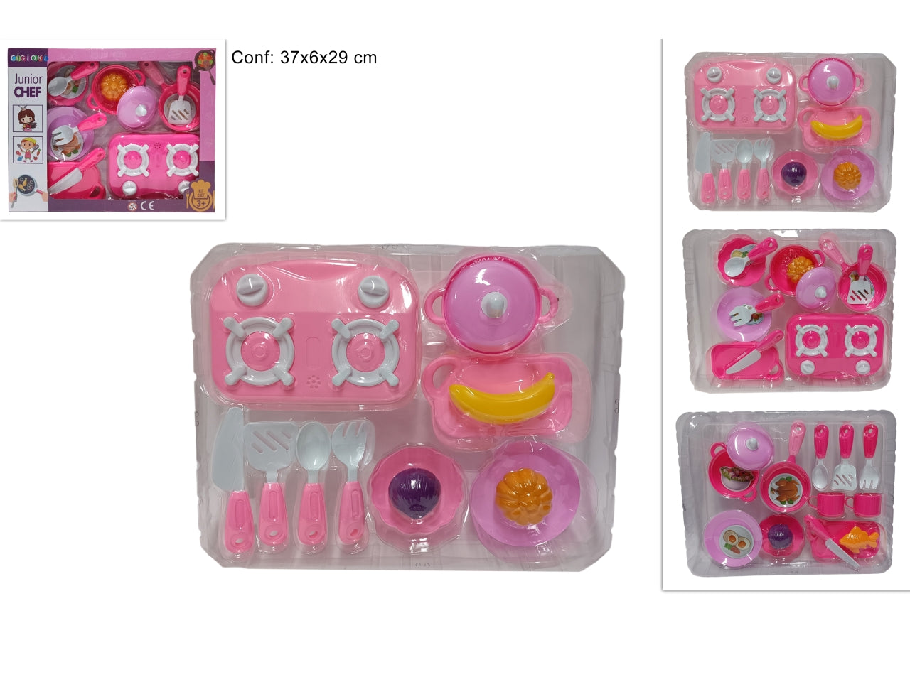 Kit cucina in 3 assortimenti