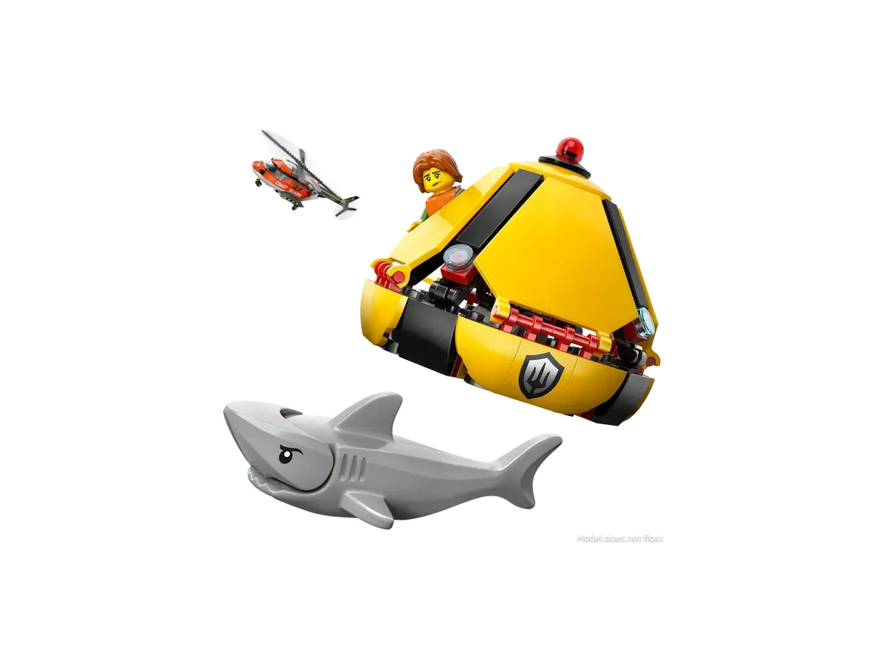 Lego City Exploration Elicottero della Guardia Costiera