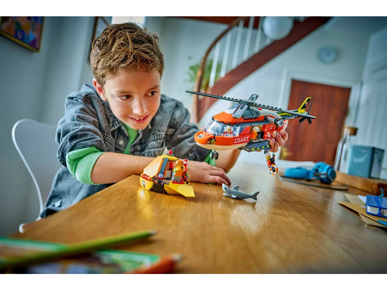 Lego City Exploration Elicottero della Guardia Costiera