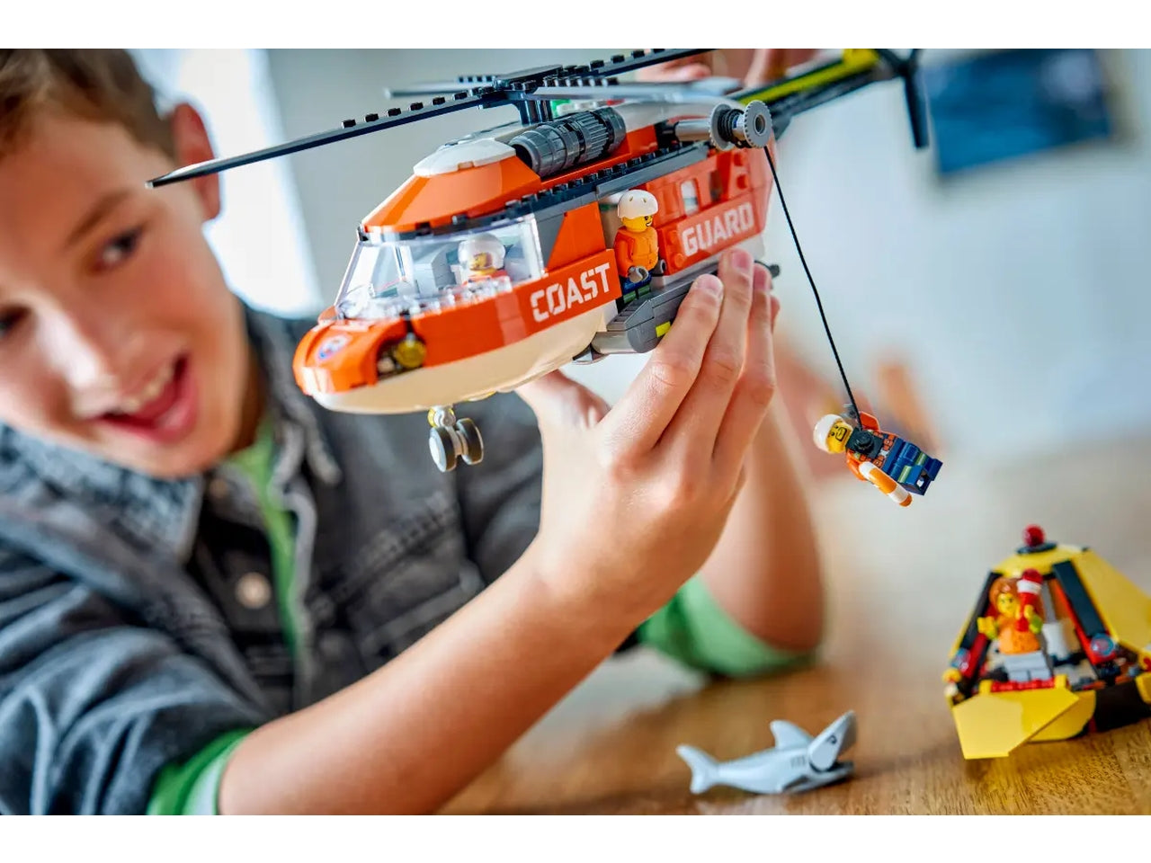 Lego City Exploration Elicottero della Guardia Costiera