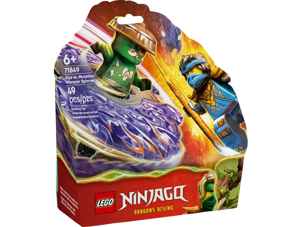 Lego Ninjago Nya contro Spinner Mostro della Mutazione