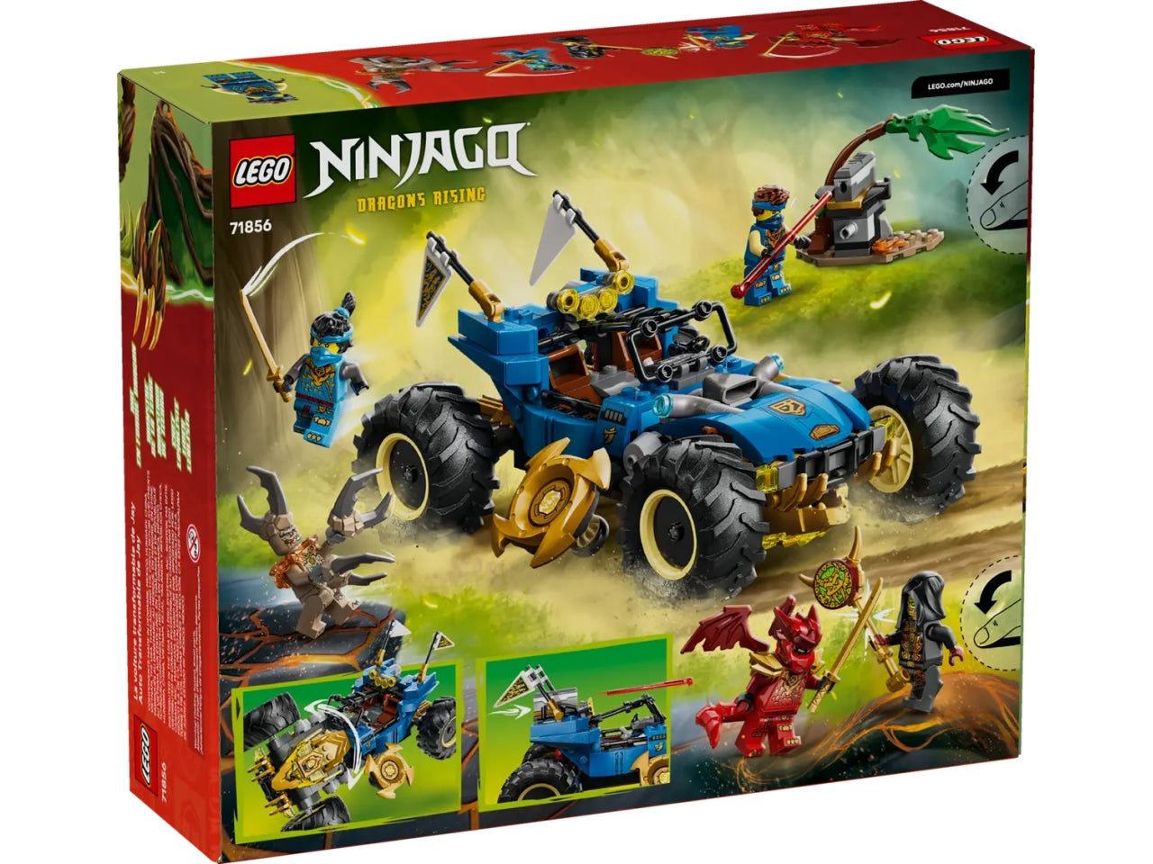 Lego Ninjago Auto mutaforma di Jay