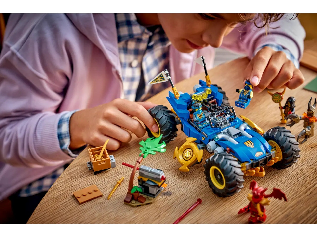 Lego Ninjago Auto mutaforma di Jay