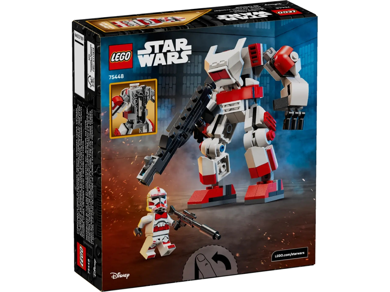Lego Star Wars TM Mech Clone Shock Trooper#