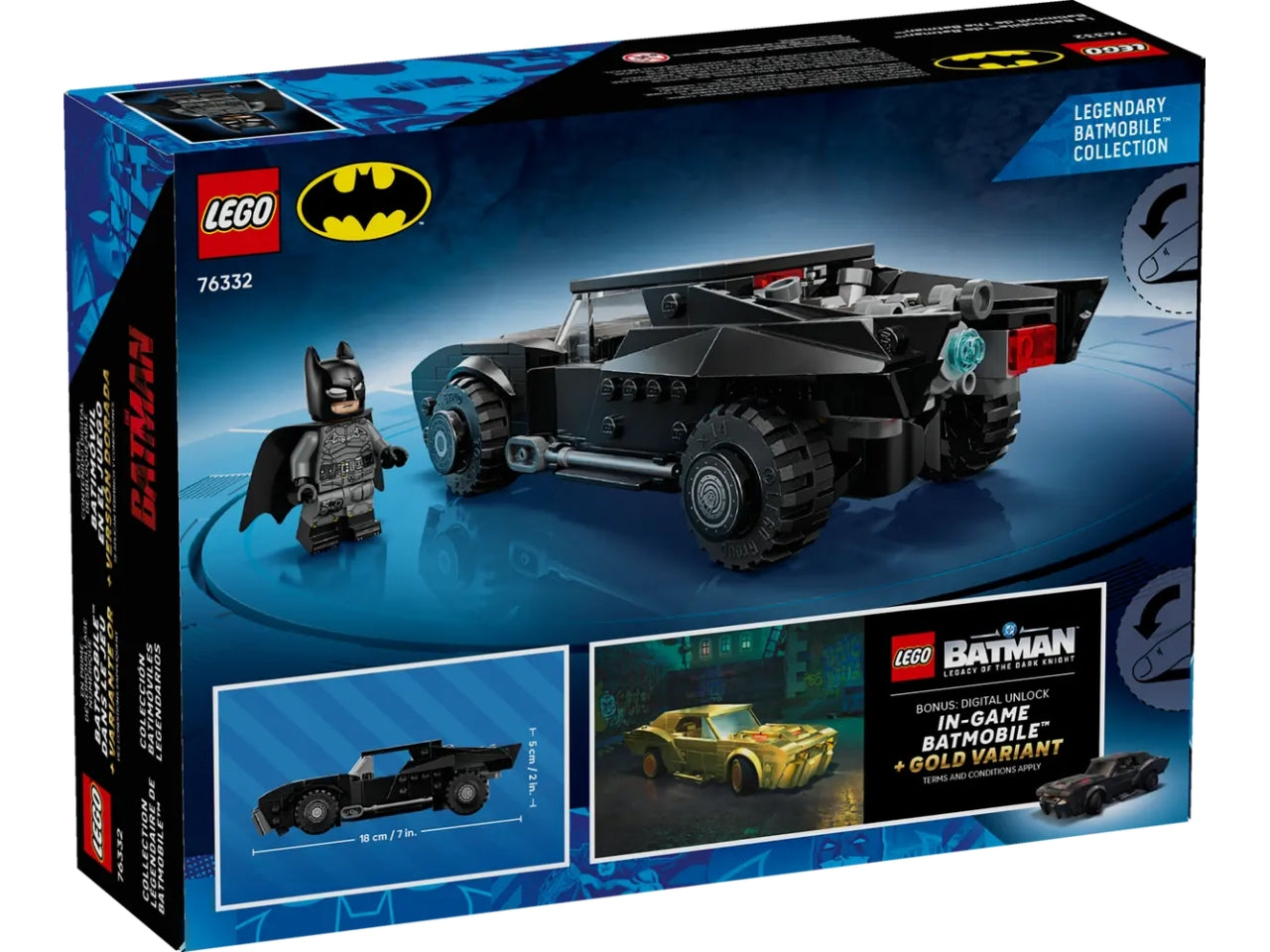 Lego Super Heroes DC Batmobile di Batman
