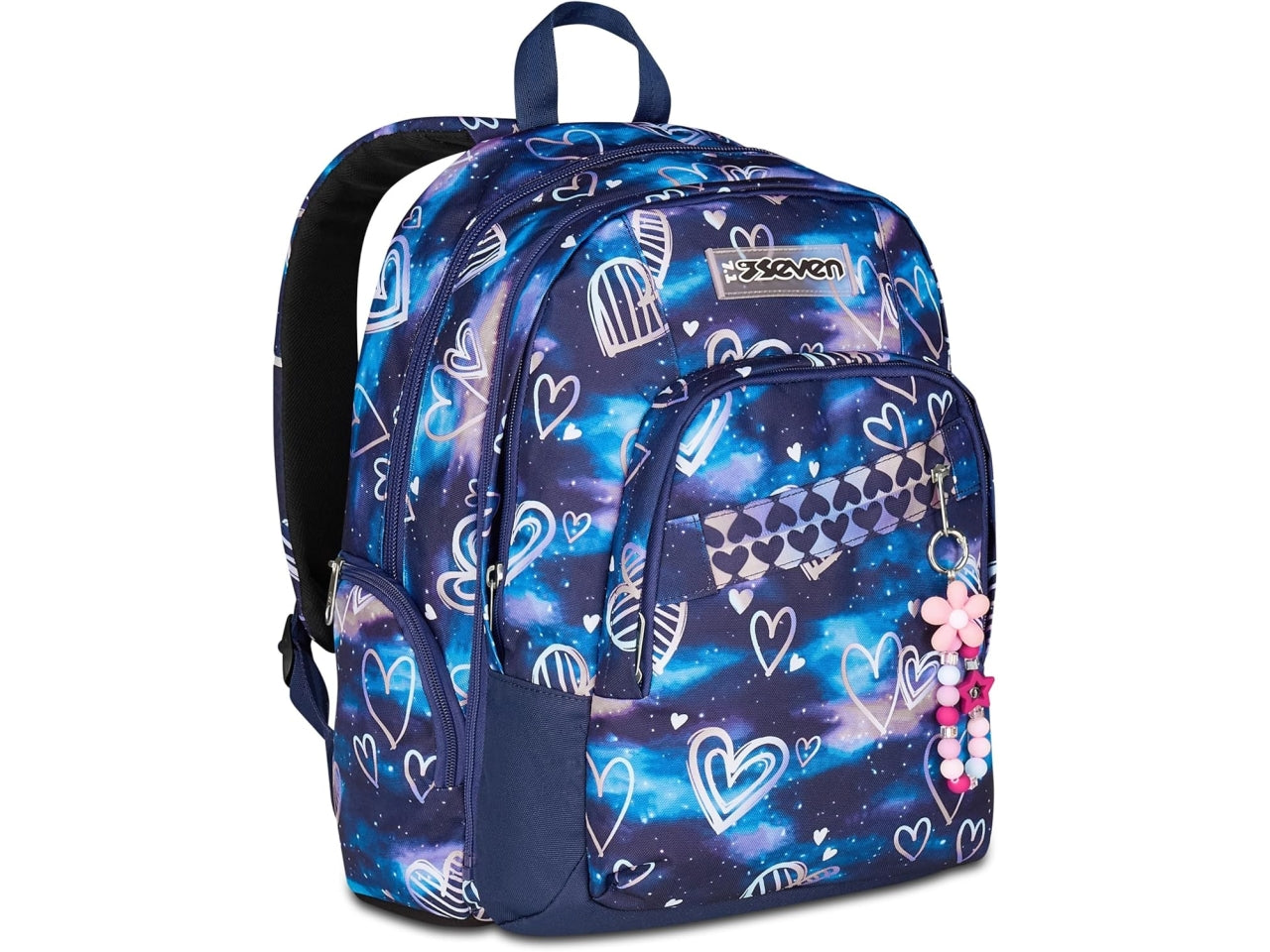 Zaino scuola dual detach seven gloomy heart