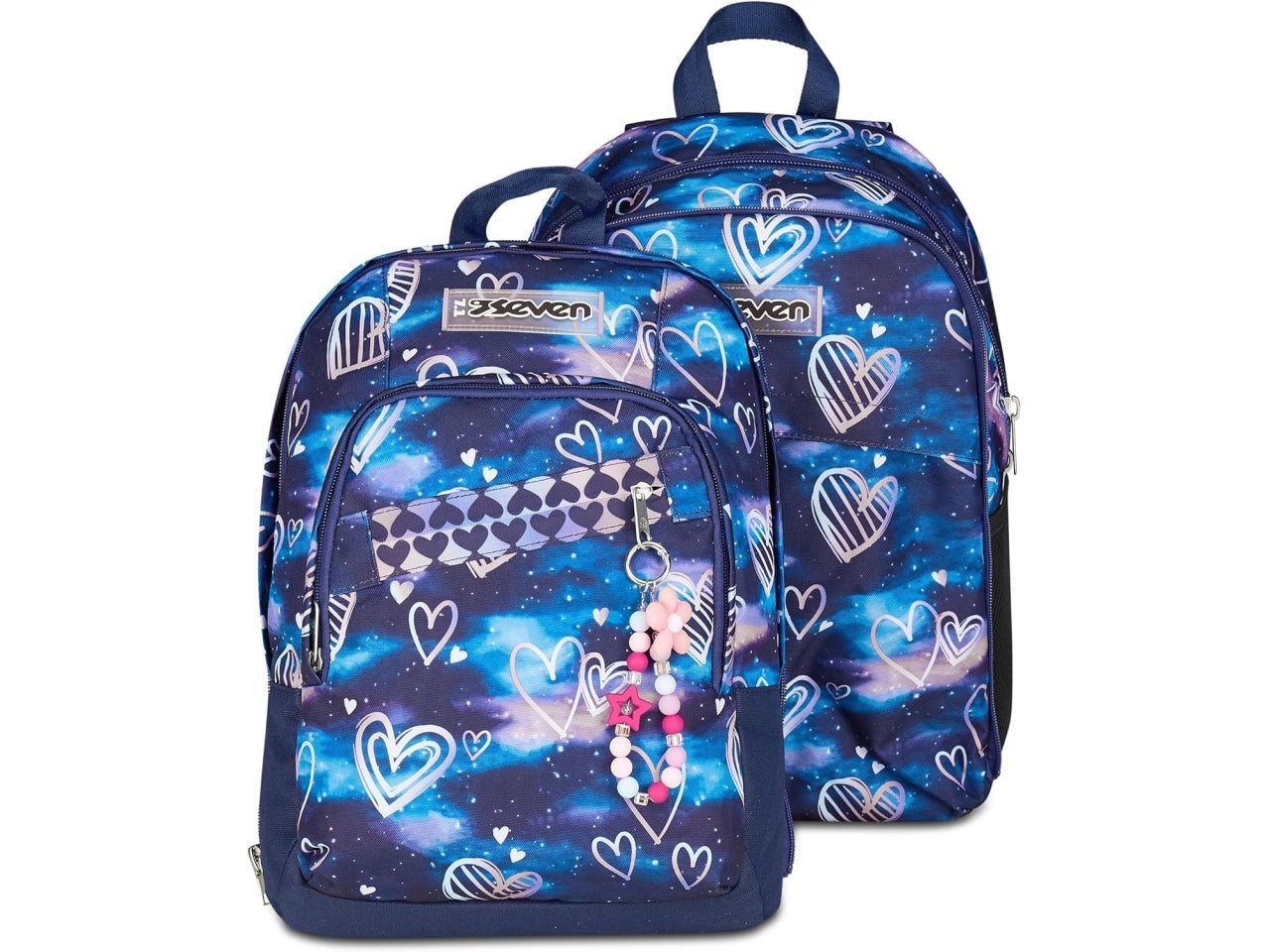 Zaino scuola dual detach seven gloomy heart