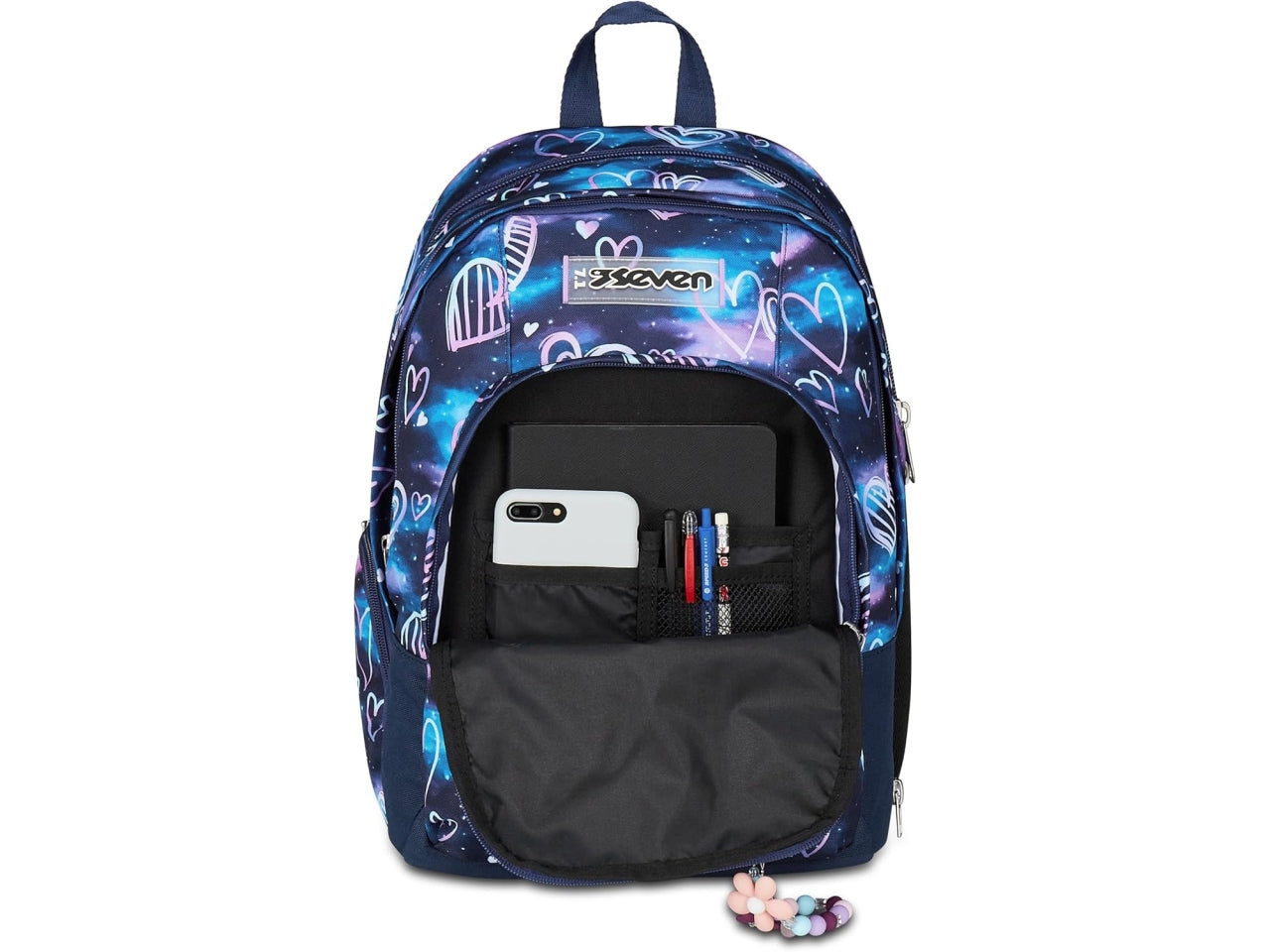 Zaino scuola dual detach seven gloomy heart