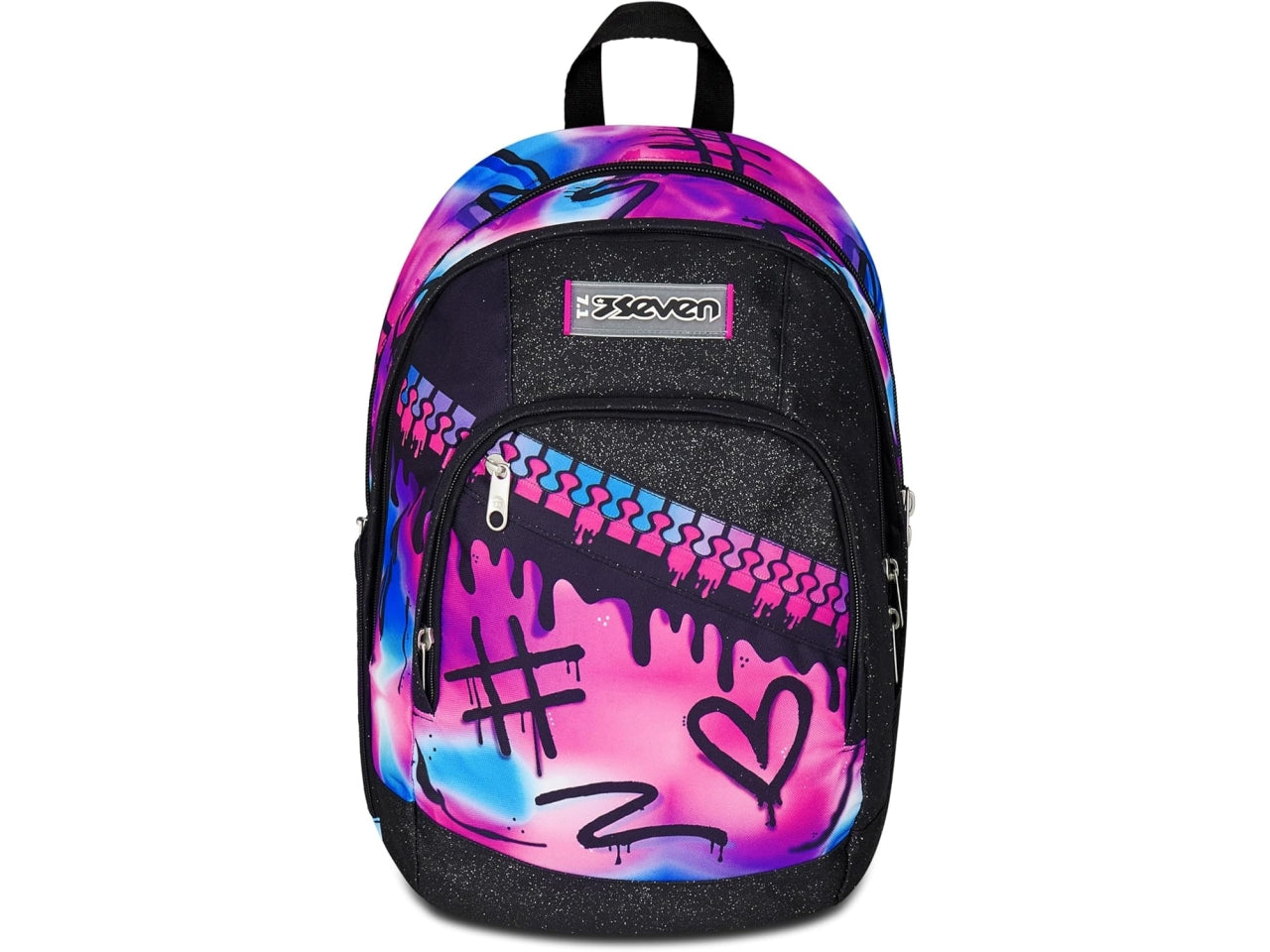 Zaino scuola dual seven sprint paint girl