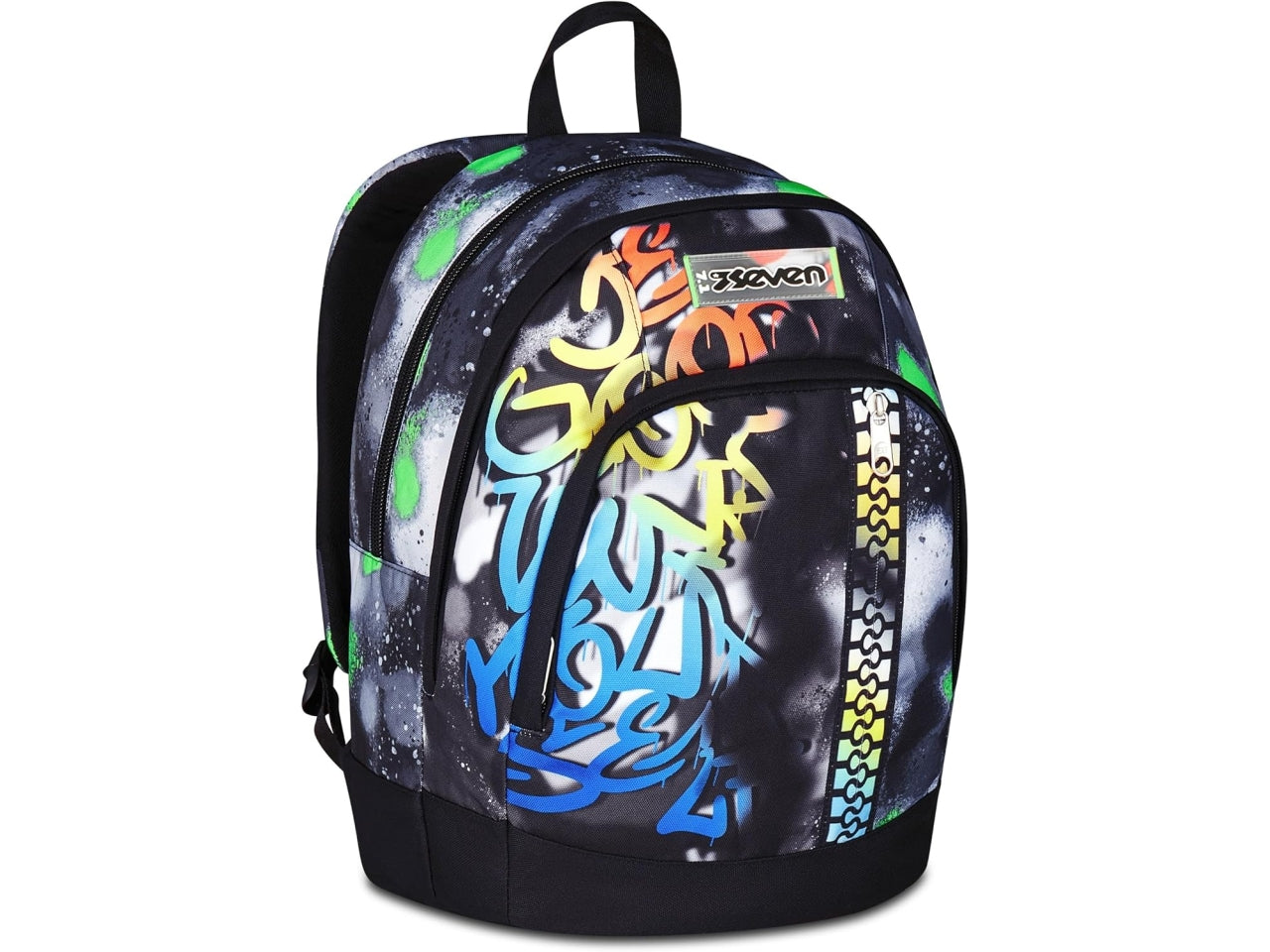 Zaino scuola dual sevensprint paint boy