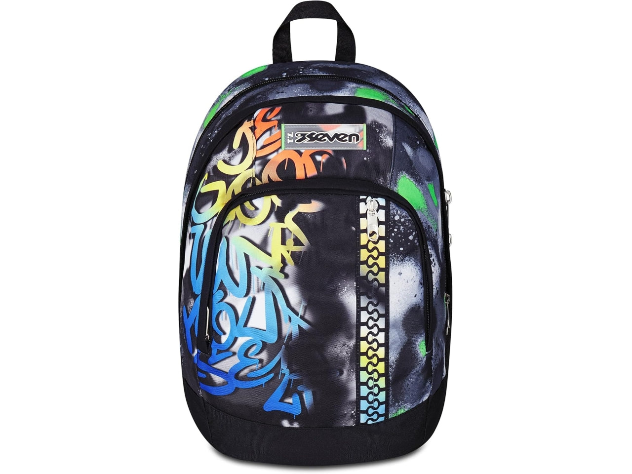 Zaino scuola dual sevensprint paint boy
