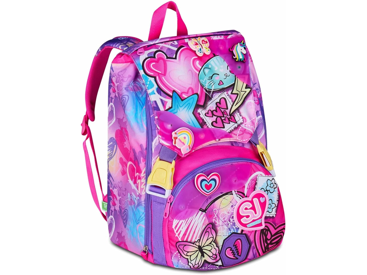 Zaino scuola sj gang sdoppiabile big tinypatch girl