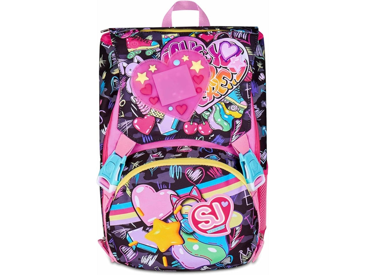 Zaino scuola sj gang sdoppiabile big game-led girl