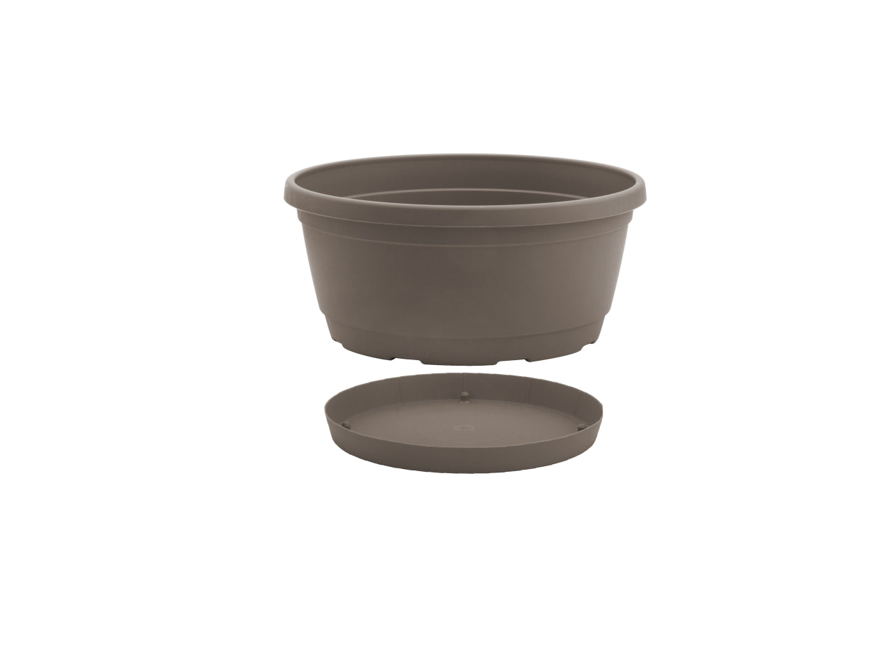 Linea Rumba vaso 30cm Tortora