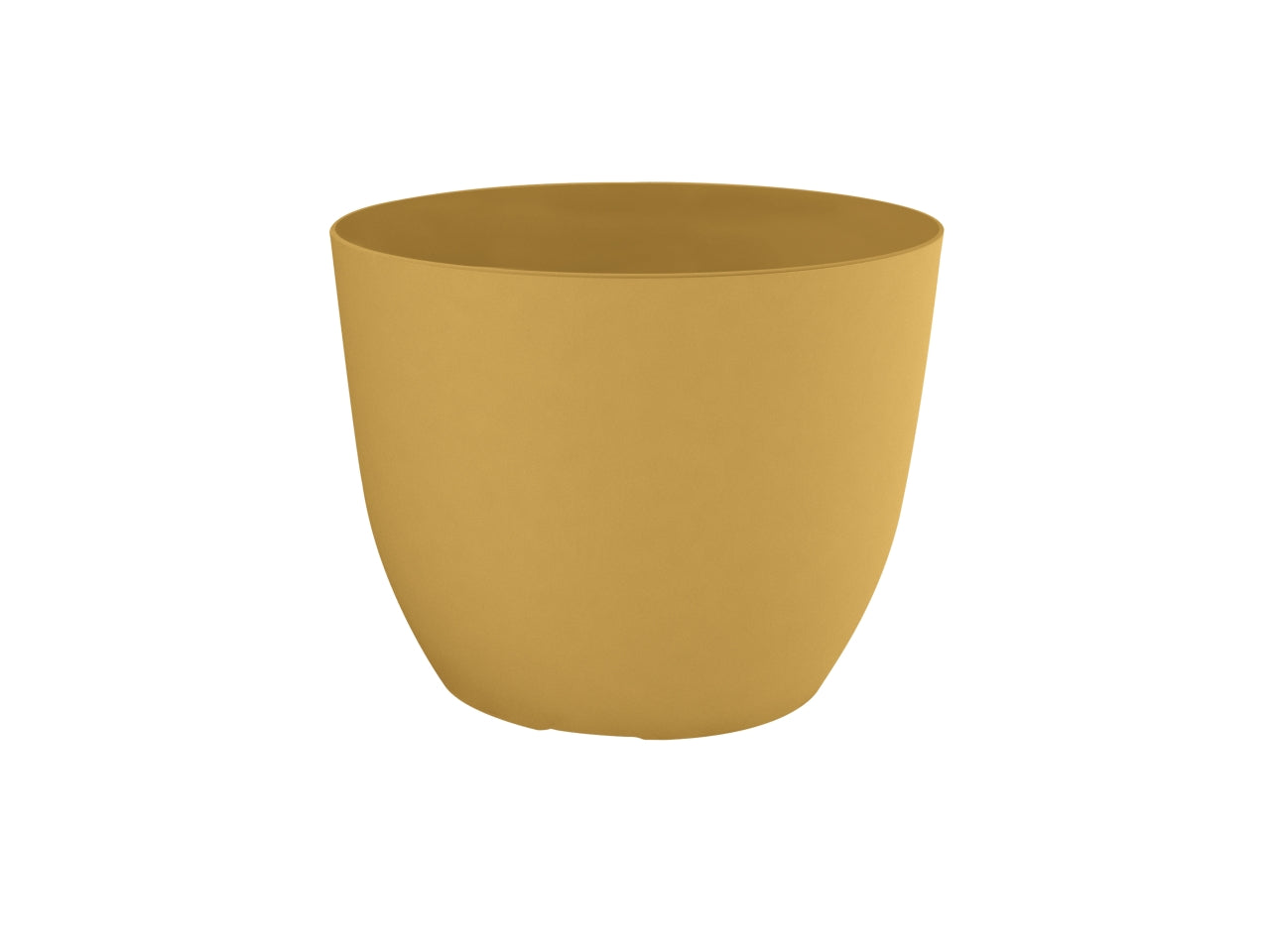 Vaso Conca Pure 17cm Ocra